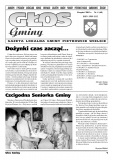 Numer archiwalny Głos Gminy 08.2003