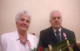 Maria i Leon Rudziok z Cyprzanowa