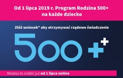 Rodzicu, od 1 lipca 500+ na każde dziecko!