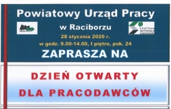 PUP Racibórz zaprasza na Dzień Otwarty dla Pracodawców