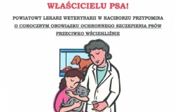 Obowiązkowe szczepienia psów pow. 3 miesiąca życia