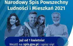 Narodowy Spis Powszechny 2021 od 1 kwietnia 2021 roku