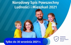 Do 30 września 2021 r. trwa Narodowy Spis Powszechny Ludności i Mieszkań 2021