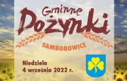 Dożynki gminne w Samborowicach