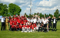 Samborowice wzięły całe złoto. Gminne zawody sportowo-pożarnicze w Pietrowicach Wielkich [FOTO i WIDEO]