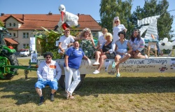 Tu jest bocian kiszka, co przyniesie braciszka. Dożynki w Samborowicach [FOTO i WIDEO]