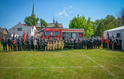 Cyprzanowska OSP świętuje 140-lecie. Na urodziny dostała nowy wóz bojowy