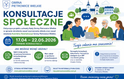 Zaproszenie do udziału w konsultacjach społecznych