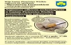 Najnowsze odkrycia archeologiczne w Gminie Pietrowice Wielkie 