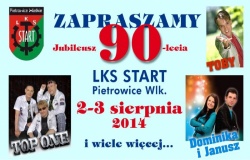 Jubileusz 90-lecia LKS Start Pietrowice Wielkie