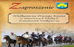 WIELKANOCNA  PROCESJA KONNA 2016